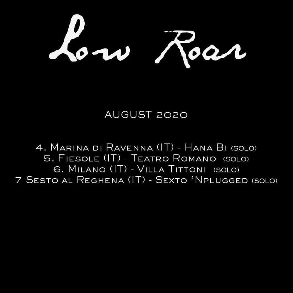 LOW ROAR in Italia: tutte le date 1