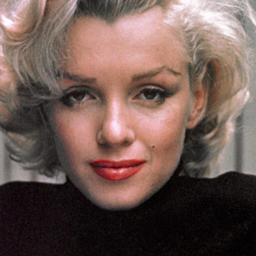 Marilyn Monroe, diva del cinema americano degli anni '60 e musa ispiratrice della PopArt di Andy Warhol 1