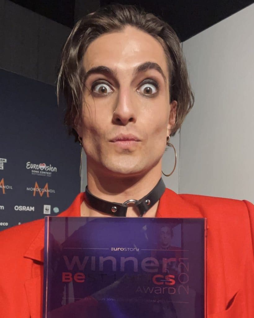 Måneskin vincono il premio al miglior testo all'Eurovision