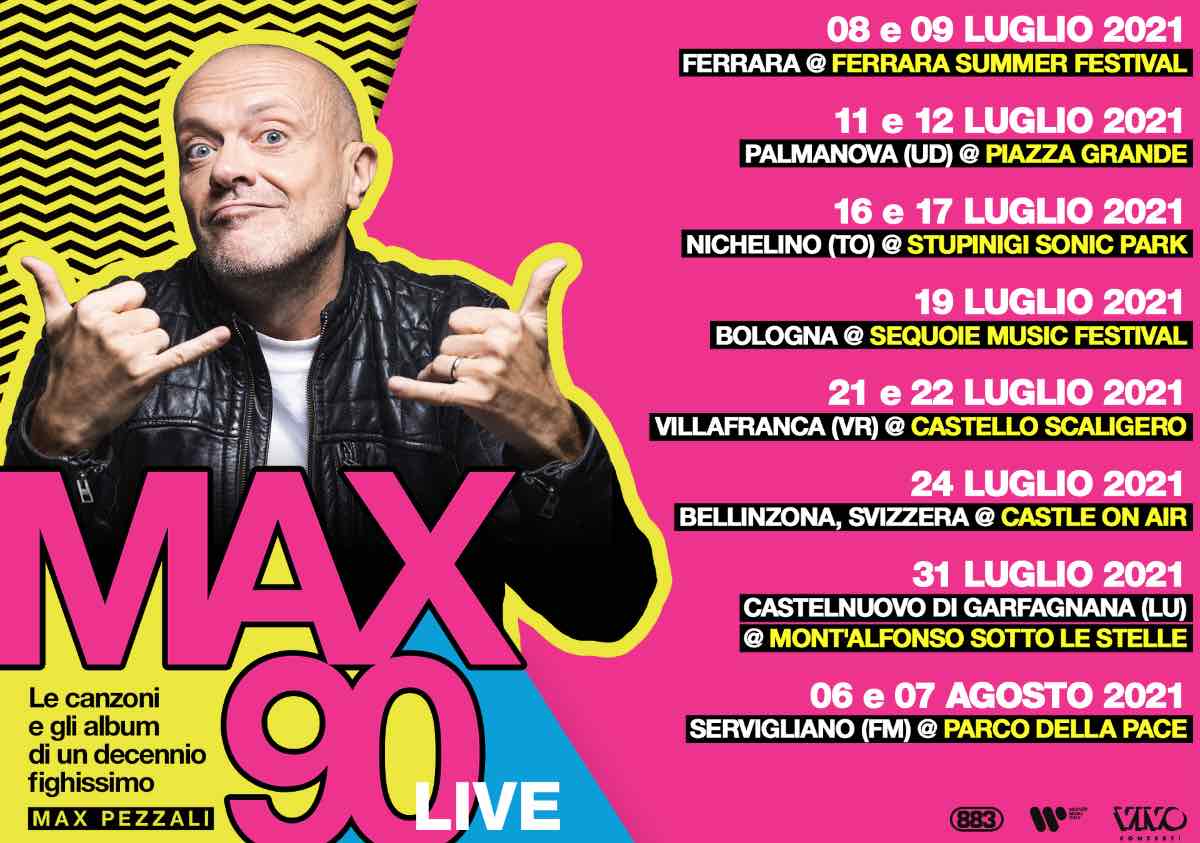 max pezzali Max90 Live