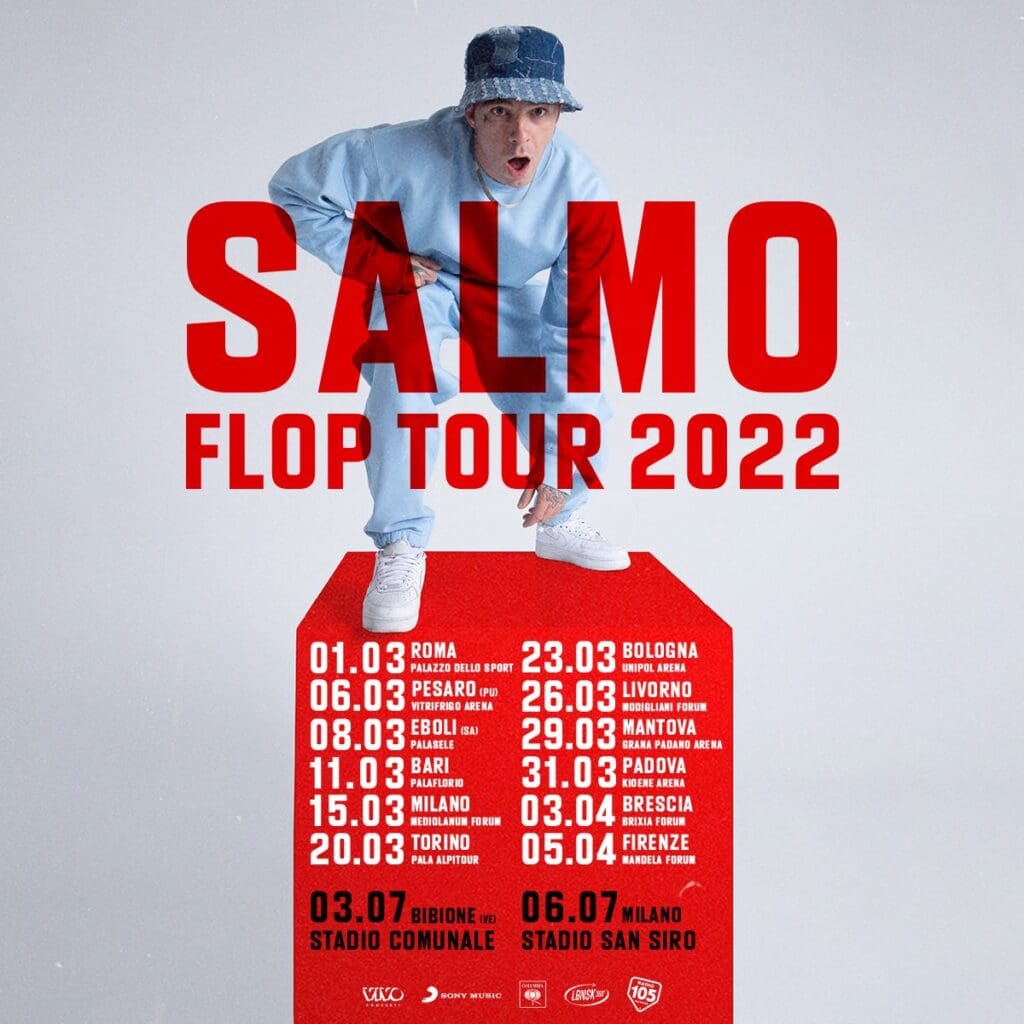 Salmo annuncia il Flop Tour: Tutte le date