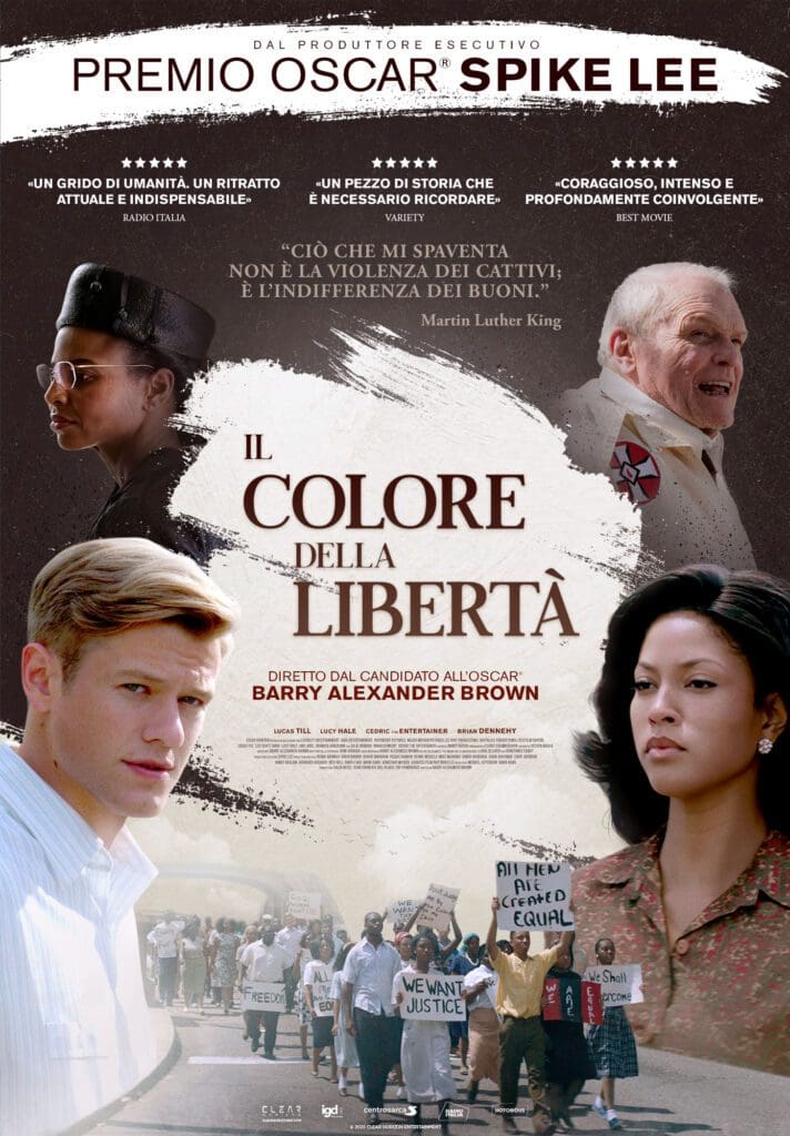 Il Colore della Libertà il film sul movimento per i diritti civili al cinema dal 2 dicembre