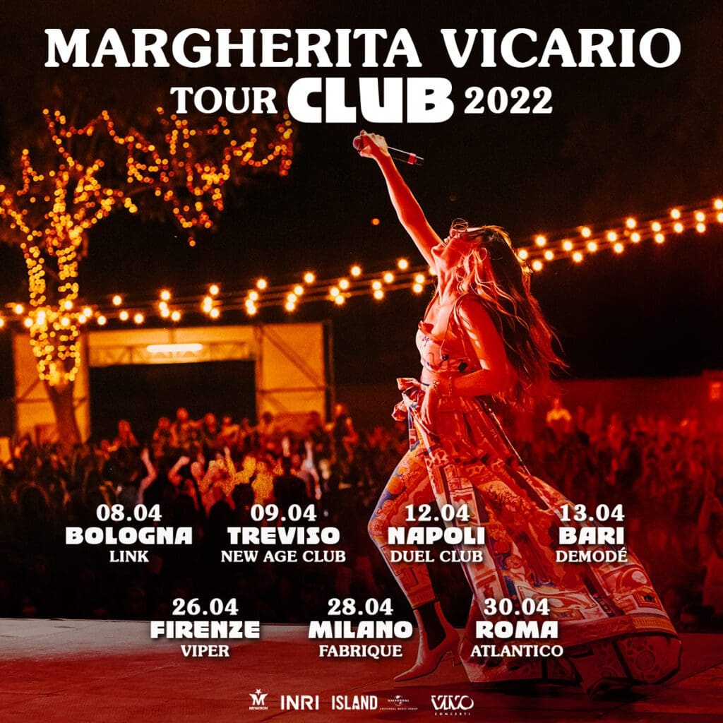 Margherita Vicario, annunciate le date del Club Tour 2022