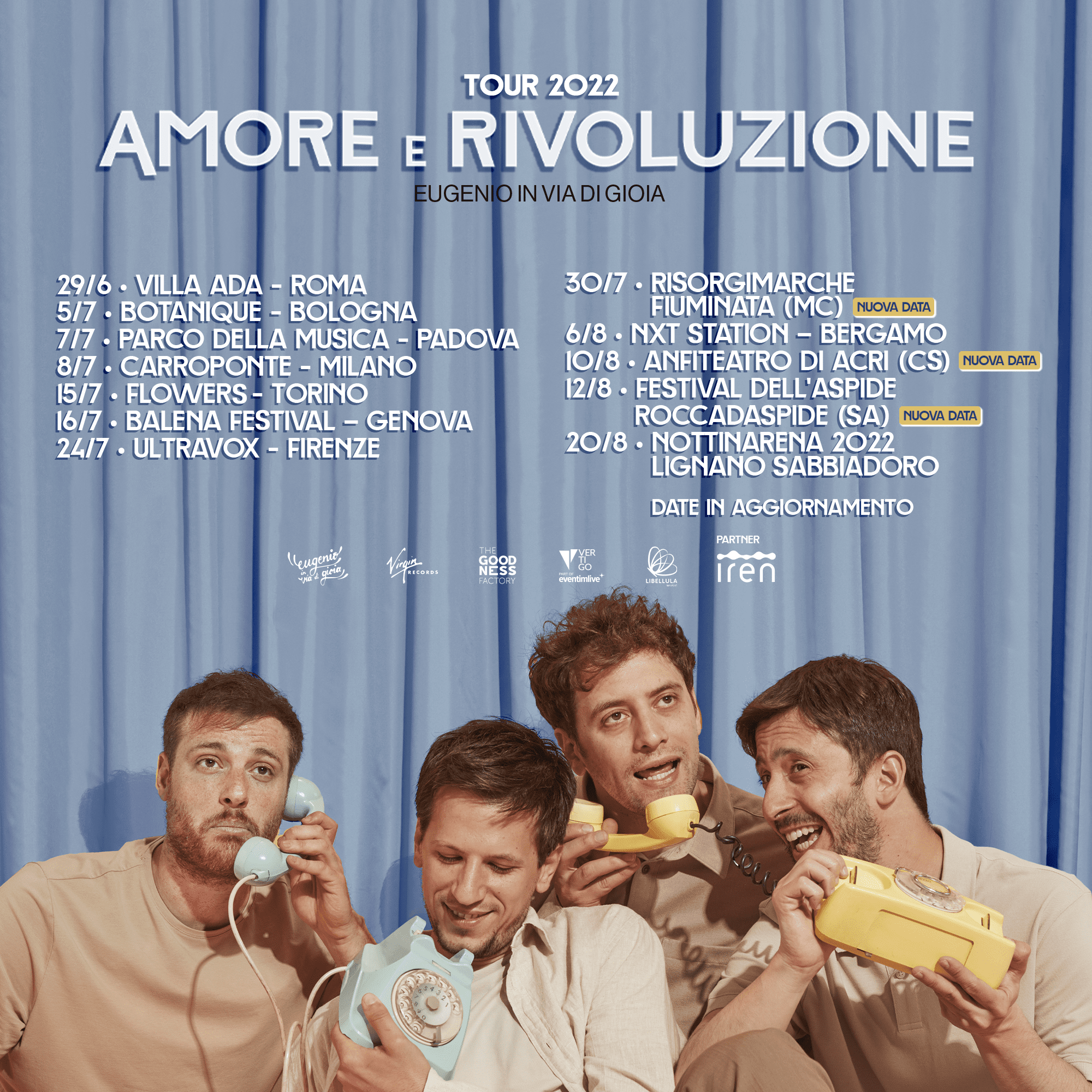 Tre Allegri Ragazzi Morti - Le date del tour estivo 2021 3