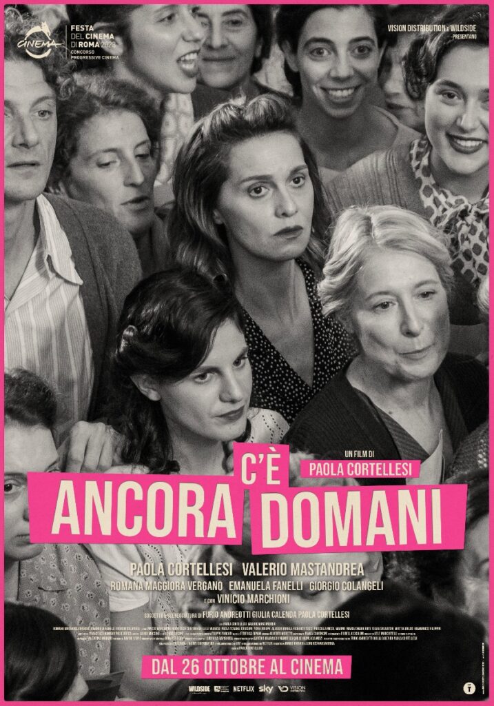 C'è ancora domani di Paola Crtellesi apre la Festa del Cinema di Roma 2023 - Trailer e Manifesto