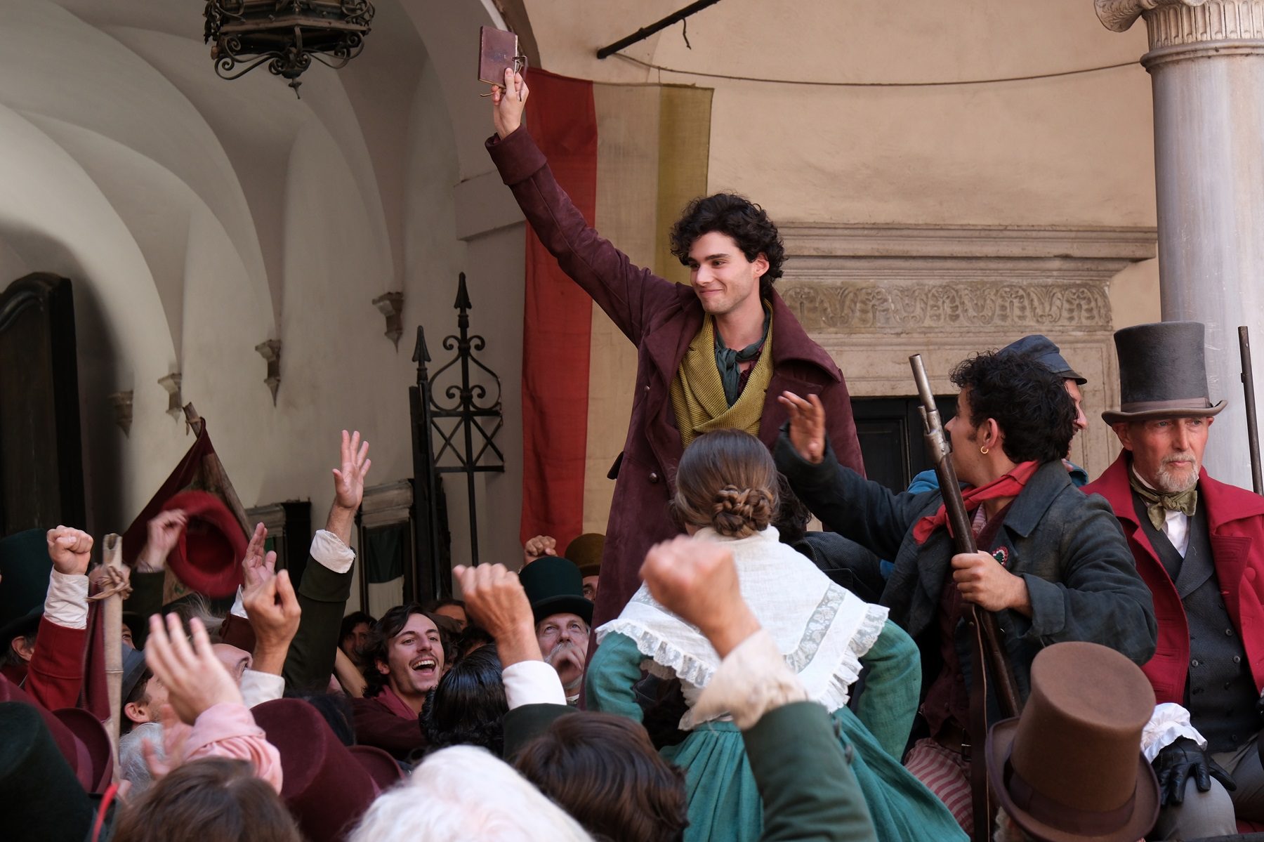 Goffredo Mameli è la rockstar del Risorgimento nella miniserie Rai con Riccardo de Rinaldis 1