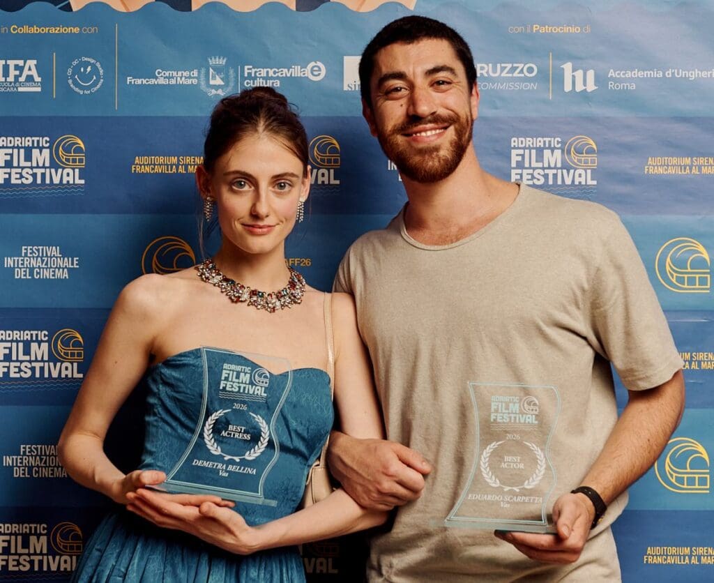 Adriatic Film Festival 2026: Scarpetta e Bellina migliori attori - Tutti i vincitori 1 Adriatic Film Festival 2026: Scarpetta e Bellina migliori attori - Tutti i vincitori