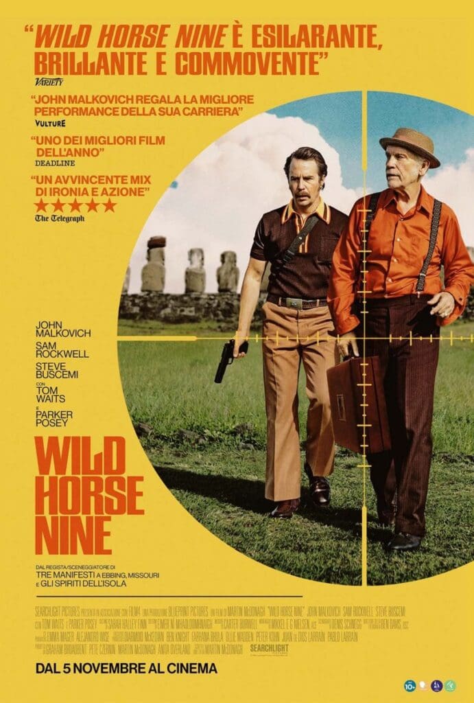 Wild Horse Nine: il nuovo trailer e poster del film di Martin McDonagh 1 Wild Horse Nine poster